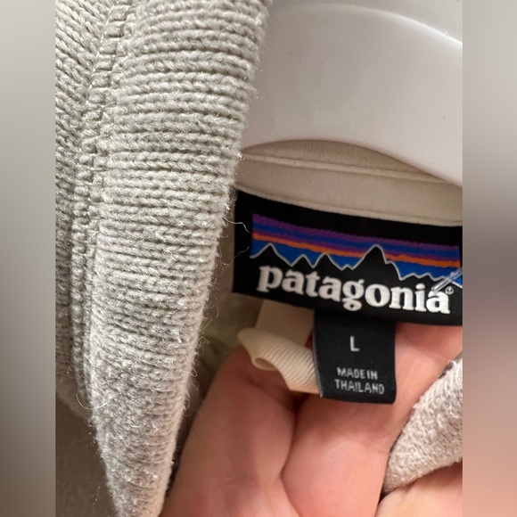 PATAGONIA Womens Better Sweater 1/4 Zip Pelican OO. - Picture 7 of 11